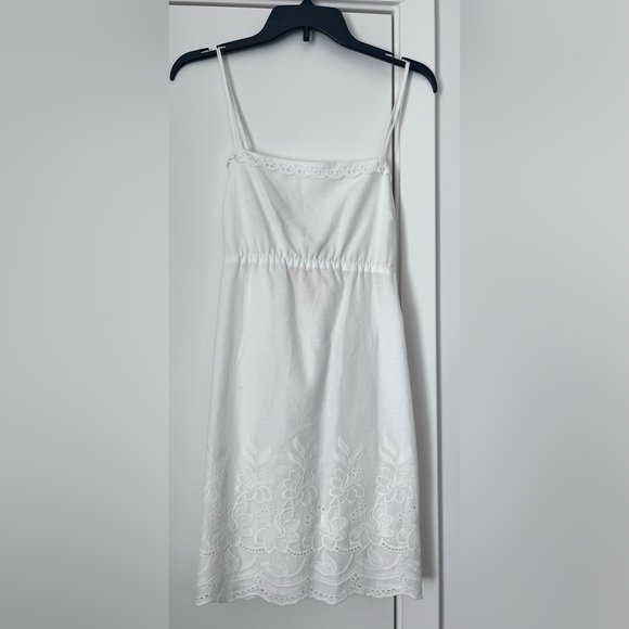 Show Me Your MuMu Dresses & Skirts - Show Me Your MuMu white Dress with Floral embroidery